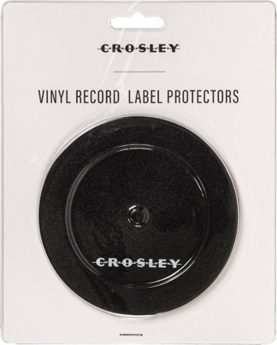 Crosley - Vinyl Record Label Protectors (10-Pack) - Clear