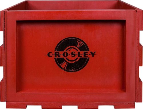 Crosley - Record Storage Crate - Red