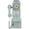 Crosley - Corded 1950s Classic Pay Phone - Aqua Blue-Angle_Standard