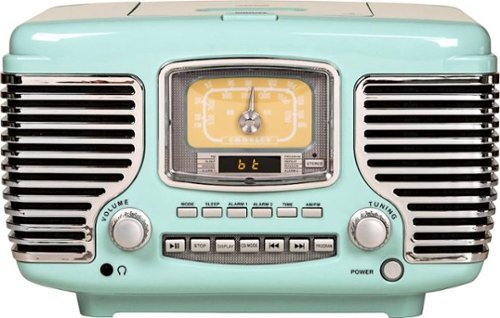 Crosley - Corsair Radio CD Player - Aqua Blue