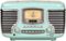 Crosley - Corsair Radio CD Player - Aqua Blue-Front_Standard