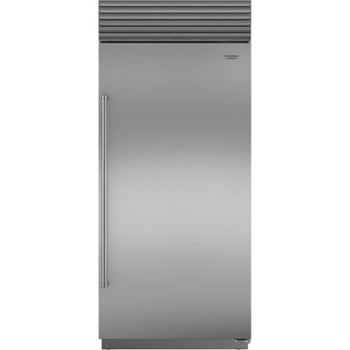 Sub-Zero - Classic 22.6 Cu. Ft. Upright Wi-Fi Freezer with Interior Light - Stainless steel