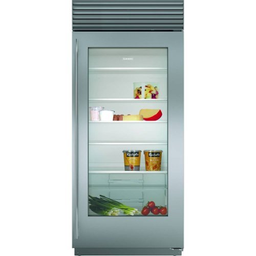Sub-Zero - Classic 23.3 Cu. Ft. Built-In Refrigerator - Stainless steel