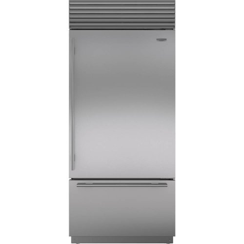 Sub-Zero - Classic 21.7 Cu. Ft. Bottom-Freezer Built-In Refrigerator-Front_Standard 