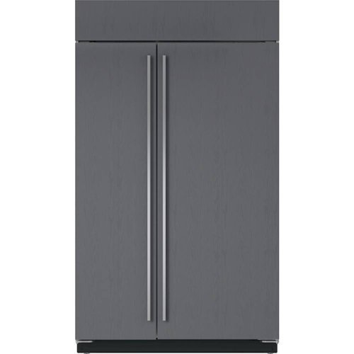 Sub-Zero - Classic 28.9 Cu. Ft. Side-by-Side Built-In Refrigerator - Custom Panel Ready