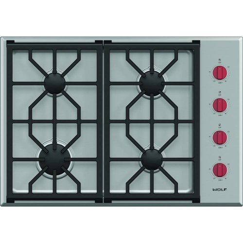 Wolf - Professional 30" Built-In Gas Cooktop with 4 Burners
