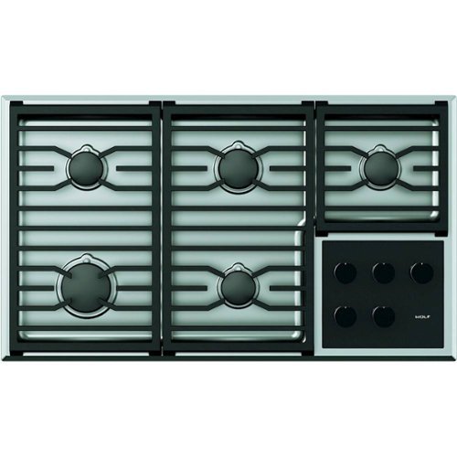 Wolf - Transitional 36" Built-In Gas Cooktop with 5 Burners