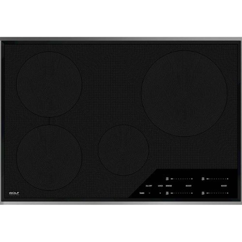 Wolf - Transitional 30" Built-In Electric Induction Cooktop with 4 Elements and Control Lock