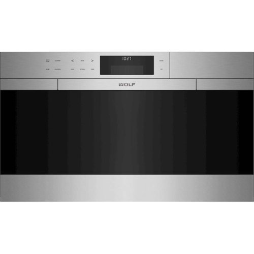 Wolf - M Series Contemporary 30" Built-In Single Electric Convection Steam Oven - Stainless steel