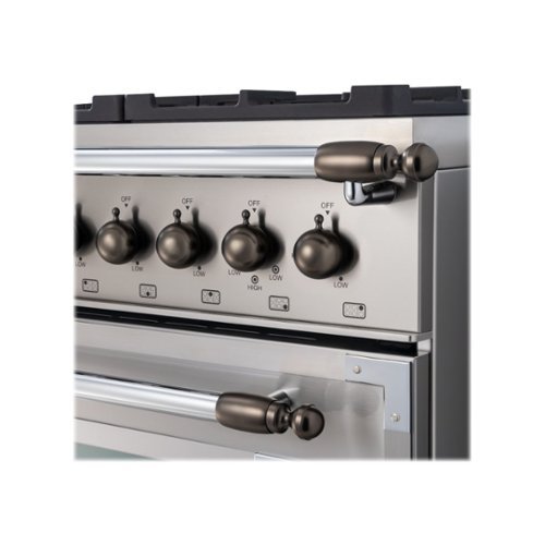 Bertazzoni - Collezione Metalli Accessory Kit for Ranges and Hoods - Black Nickel