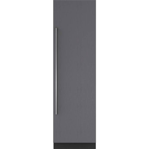 Sub-Zero - Designer 12.3 Cu. Ft. Upright Wi-Fi Freezer with Ice Maker - Custom Panel Ready-Front_Standard 