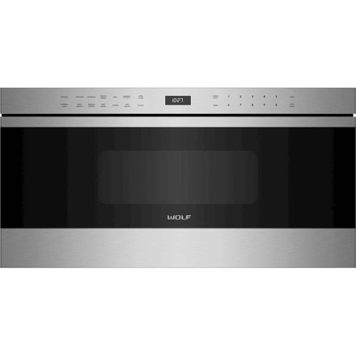 

Wolf - Transitional 1.2 Cu. Ft. Drawer Microwave with Sensor Cooking - Silver