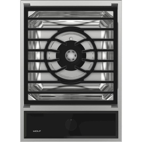 Wolf - Transitional 15" Built-In Gas Cooktop with Two-In-One Grate