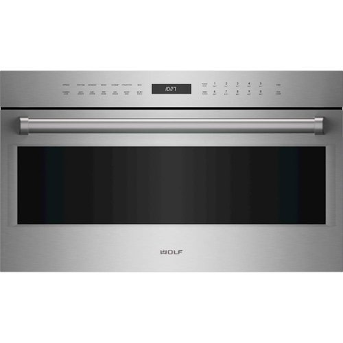 

Wolf - E Series Professional 30" Built-In Single Electric Convection Speed Oven - Stainless steel