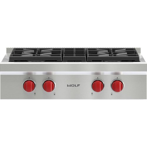 Wolf - 30" Built-In Gas Cooktop with 4 Burners