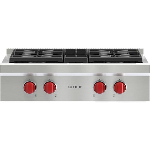 Wolf - 30" Built-In Gas Cooktop with 4 Burners
