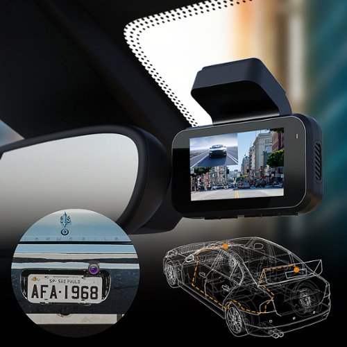 Rexing V5C Modularized Waterproof Rear Cam - Black WORLDWIDE DELIVERY