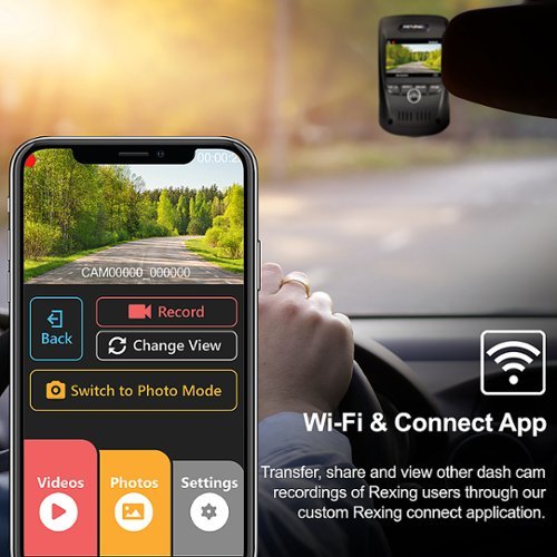 Rexing V1 Max Real 4K UHD Dash Camera with Wi-Fi and GPS - Black BUY IN EUROPE
