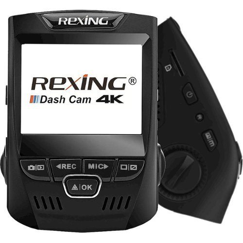 Rexing V1-4K UHD Front Wi-Fi Dash Cam - Black WHERE TO BUY