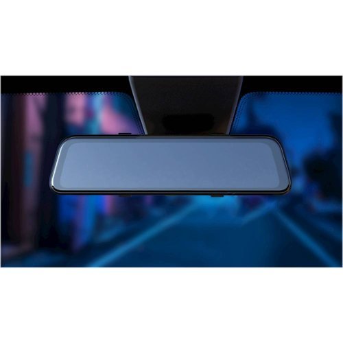 Rexing M1 PRO Front and Rear Mirror Dash Cam 1440p (FRONT) + 1080p (REAR) - Black BUY IN QATAR