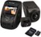 Rexing - V1P Max Plus Real 4K UHD Dual-Channel Front and Rear Wi-Fi Dash Camera - Black-Front_Standard