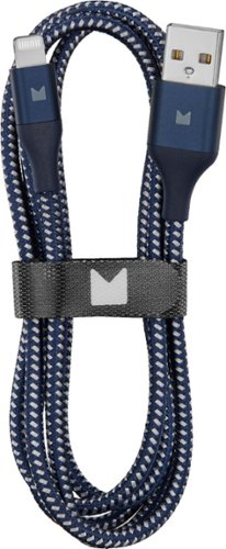 Modal™ 4' Lightning-to-USB Charge-and-Sync Cable (2 Pack) - Blue/Gray GLOBAL SHIPPING