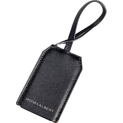 Hook & Albert Luggage Tag - Black INTERNATIONAL SHIPPING