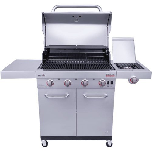 Char-Broil - Signature Series TRU-Infrared Gas Grill - Stainless Steel-Angle_Standard 