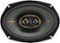 KICKER - KS Series 6" x 9" 2-Way Car Speakers with Polypropylene Cones (Pair) - Black-Front_Standard