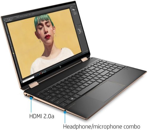 HP Spectre x360 2-in-1 15.6 4K Ultra HD Touch-Screen Laptop - Intel Core i7 - 16GB Memory - GeForce MX330 - 512GB SSD - Nightfall Black BUY IN MIDDLE EAST