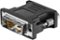 Insignia™ - DVI-A to VGA Adapter - Black-Front_Standard