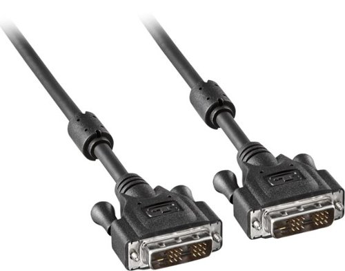 Insignia™ - 6.5' DVI Cable - Black