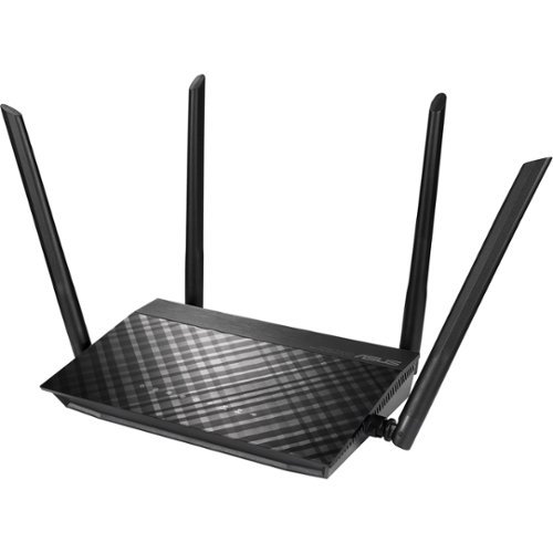ASUS RT-AC1200GE AC1200 Dual-Band Wi-Fi Router, Gigabyte Port - Black WORLDWIDE DELIVERY