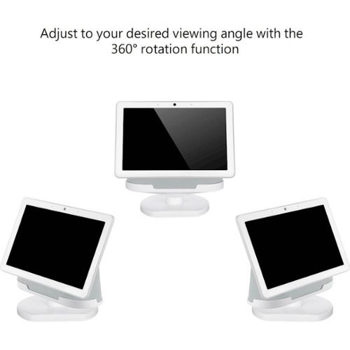 Wasserstein Adjustable Stand for Google Nest Hub Max - Chalk HOW TO BUY