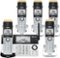 VTech - 5 Handset Connect to Cell Answering System with Super Long Range - Silver and Black-Angle_Standard