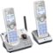 AT&T - 2 Handset Connect to Cell Answering System with Unsurpassed Range - White-Angle_Standard 
