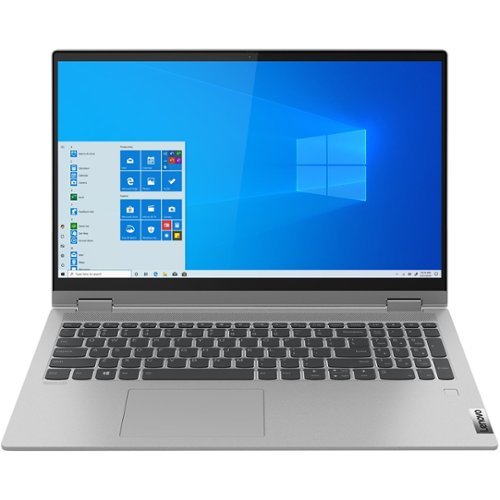  Lenovo - IdeaPad Flex 5 15IIL05 2-in-1 15.6&quot; Touch-Screen Laptop - Intel Core i3 - 8GB Memory - 256GB SSD - Graphite Gray