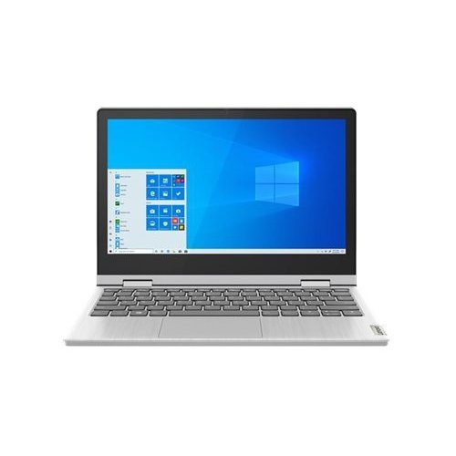  Lenovo - Flex 3 11IGL05 2-in-1 11.6&quot; Touch-Screen Laptop - Intel Celeron - 4GB Memory - 64GB eMMC Flash Memory - Platinum Gray