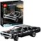 LEGO - Technic Fast & Furious Dom’s Dodge Charger 42111 Race Car Building Set (1,077 Pieces)-Front_Standard