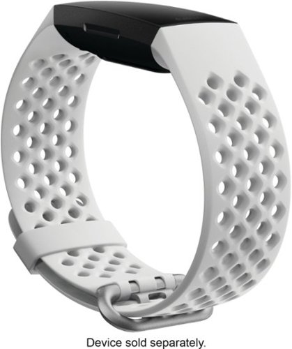 Fitbit Sport Band Silicone Small Watch Strap for Fitbit Charge 4 - Frost White HOW TO BUY