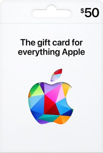 Apple - $50 Gift Card - App Store, Apple Music, iTunes, iPhone, iPad, AirPods, accessories, and more