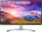 LG - 27" 4K UHD Monitor - Black/White-Front_Standard