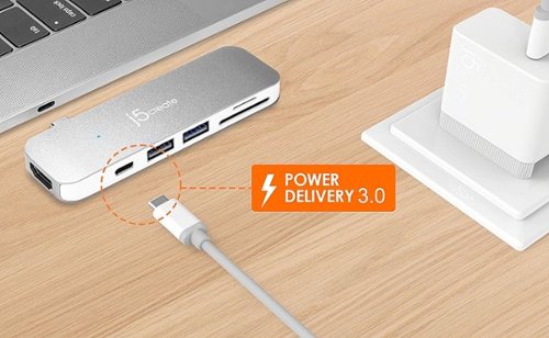 j5create USB-C ULTRADRIVE MINIDOCK - Silver SHOP ONLINE