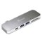 j5create - USB-C ULTRADRIVE MINIDOCK - Silver-Front_Standard