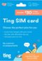 Ting Mobile - Sim Card Kit w/$30 service credit included - Blue-Front_Standard 