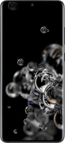 Samsung - Geek Squad Certified Refurbished Galaxy S20 Ultra 5G Enabled 128GB (Unlocked) - Cosmic Black