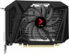 PNY - XLR8 Gaming Single Fan NVIDIA GeForce GTX 1650 SUPER Overclocked Edition 4GB GDDR6 PCI Express 3.0 Graphics Card - Black-Front_Standard