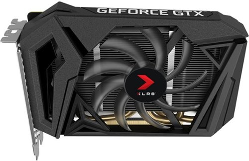 PNY XLR8 Gaming Single Fan NVIDIA GeForce GTX 1660 SUPER Overclocked Edition 6GB GDDR6 PCI Express 3.0 Graphics Card - Black GLOBAL SHIPPING