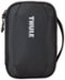 Thule - SubTerra PowerShuttle - Medium travel case for cords, cables, charger, power banks, AirPods, earbuds, headphones & more - Black-Front_Standard 