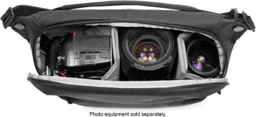 Peak Design Everyday Sling V2 10L - Black WORLDWIDE DELIVERY